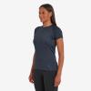 FEM DART T-SHIRT-ECLIPSE BLUE-UK10/S dámské triko modré